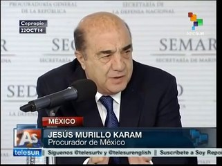 Nuestra prioridad es encontrar a los desaparecidos: Murillo Karam