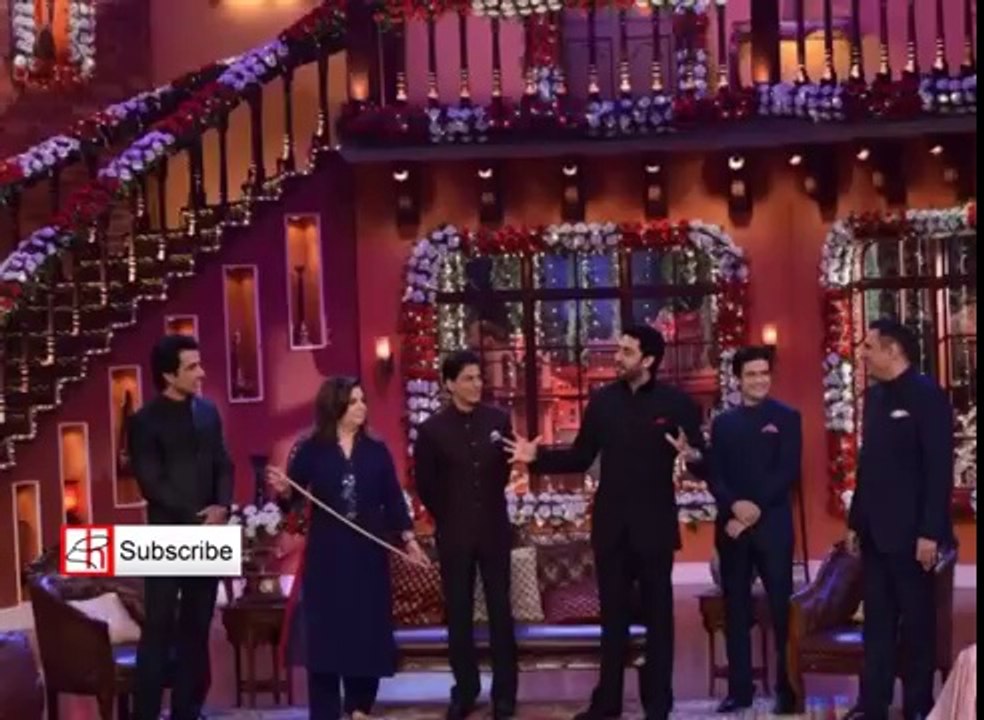 Shahrukh Khan - Angry on Comedy Nights With Kapil TV Show