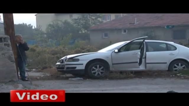 Alkollü Sürücü Gecekondu Duvarına Çarparak Durabildi