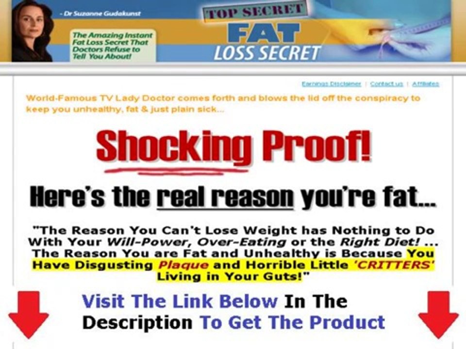 Top Secret Fat Loss Secret Dr Suzanne Gudakunst + Top Secret Fat Loss Secret Free Pdf