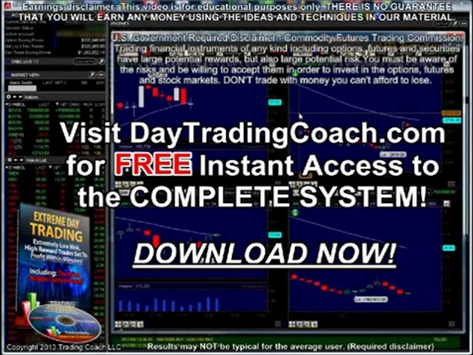 Extreme Day Trading -  Price Action Trading System - Stocks and Forex!