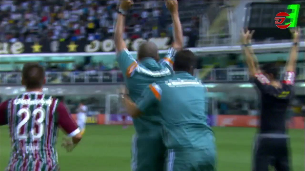 Santos perde para o Fluminense