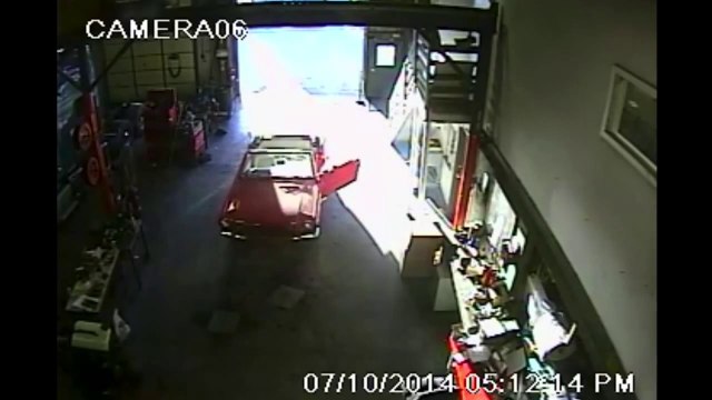 Sauvetage in extremis d'une Ford Mustang