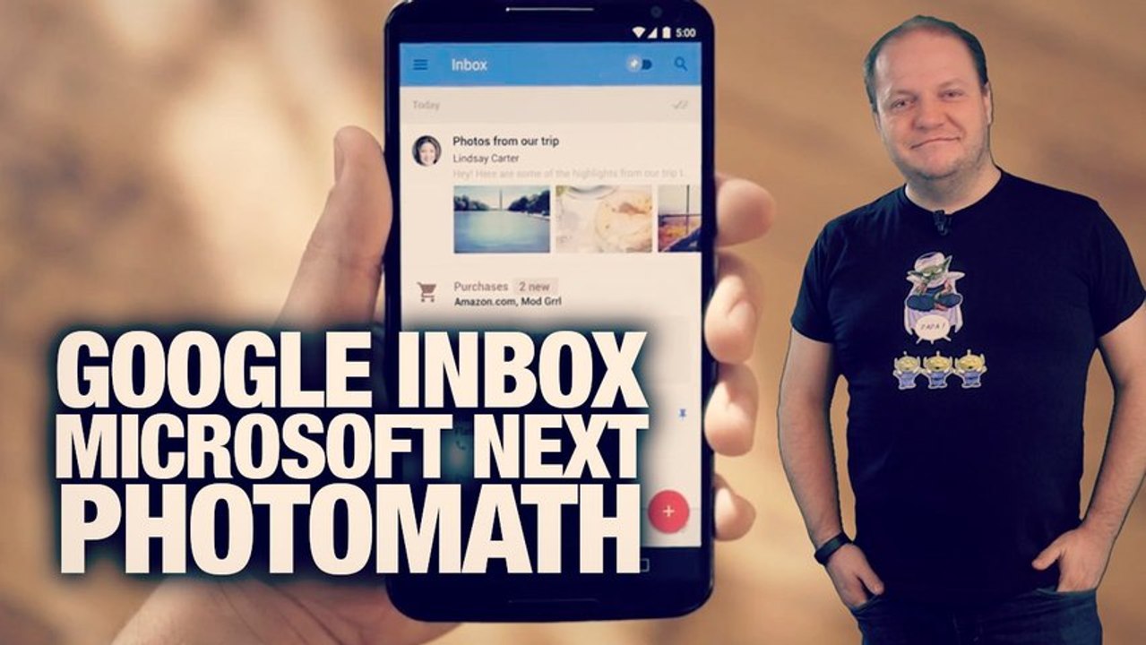 #freshnews 743 Google Inbox. Microsoft Next Launcher. PhotoMath