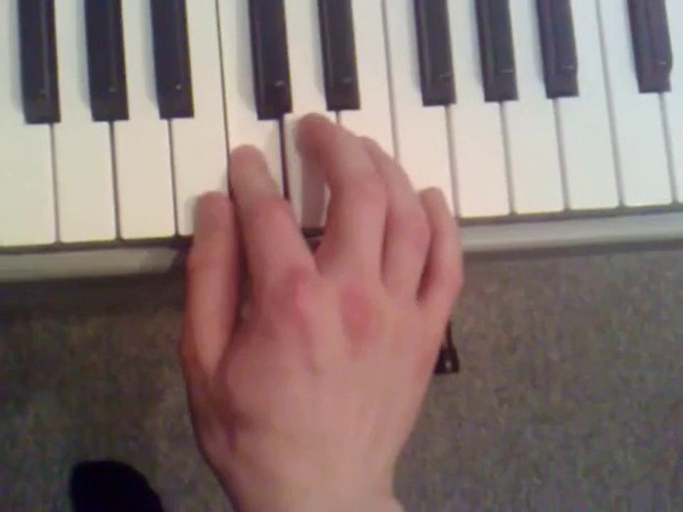 How to play Market Theme (Ocarina of Time) on piano (Part 1 of 2)