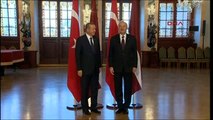 Cumhurbaşkanı Erdoğan, Letonya'da Resmi Törenle Karşılandı