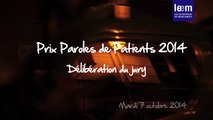 Prix Paroles de Patients interview du jury 7ème édition (2014)