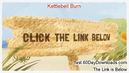 Kettlebell Burn Review (Newst 2014 eBook Review)
