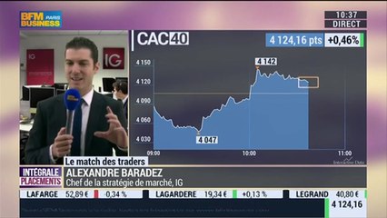 Le Match des Traders: Jean-Louis Cussac VS Alexandre Baradez - 23/10