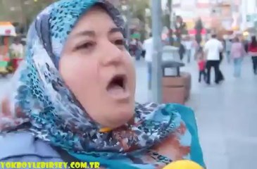 Zamane Gençlerine Tepki Olarak Dogan Teyze