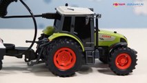 CLAAS Ares Set Tractor / Traktor Claas Ares Set z Przyczepą - Dickie Toys - 5507 - Recenzja