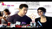 Aamir Khan & Kiran Rao Spotted @ 16th Mumbai Film Festival 2014 Closing Ceremony