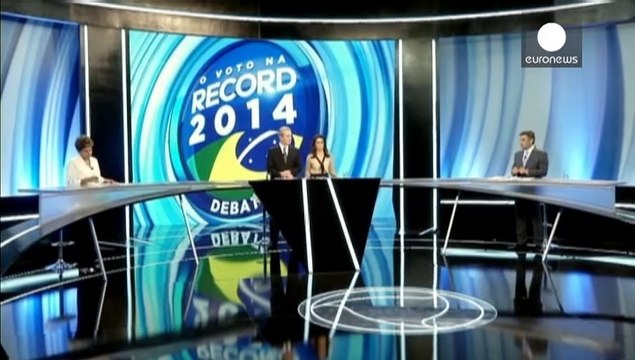 Roussef cobra ventaja ante Neves de cara a las presidenciales del domingo en Brasil