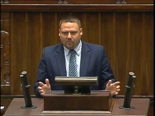 Poseł Adam Kępiński - Wystąpienie z dnia 21 pa�dziernika 2014 roku.