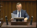 Poseł Artur Bramora - Wystąpienie z dnia 21 pa�dziernika 2014 roku.