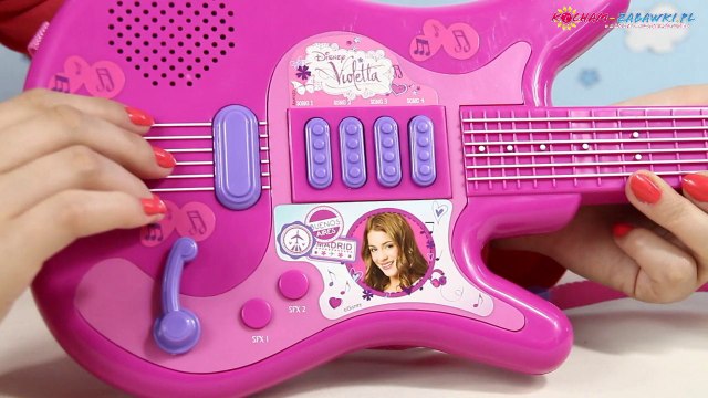 Violetta Electronic Guitar / Gitara Elektryczna - Disney Violetta - Smoby - 27228 - Recenzja
