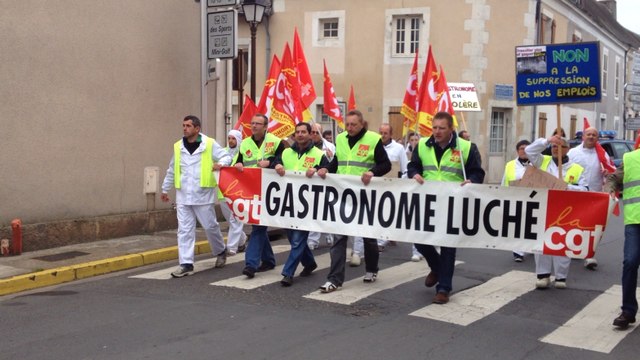 Les salariés de Gastronome manifestent