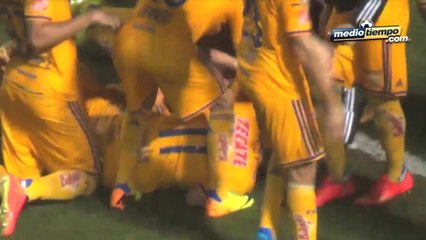 Los goles del: Tigres vs Toluca (2 - 0)