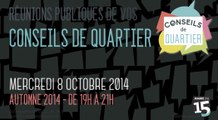 Conseil de Quartier du 08 Octobre 2014