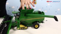 S690i Diecast Combine / Kombajn John Deere S690i - Britains - Tomy - 42436 - Recenzja