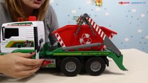Air Pump Container Truck / Śmieciarka - Kontenerowiec z Pompką  - Dickie Toys - 333-6104 - Recenzja