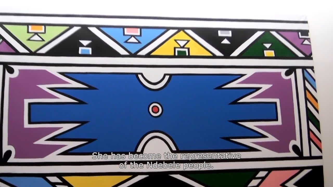 Art Session, mon musée à moi, Esther Mahlangu - Sans titre (1997)