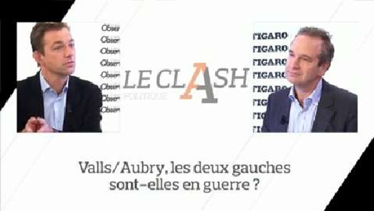 Le Clash Figaro-L'Obs : Valls-Aubry, les deux gauches sont-elles en guerre ?