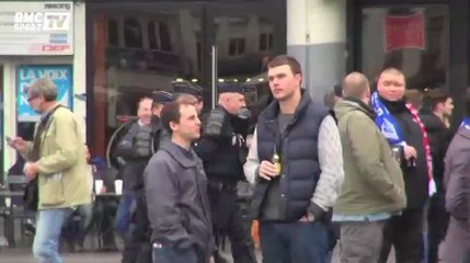 Football / La tension monte à Lille, 500 supporters d'Everton ont pris place - 23/10