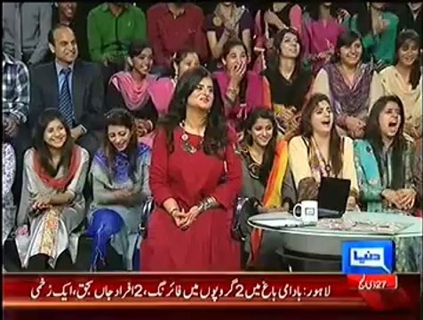 Mazaaq raat 22 October 2014 - Dunya News With Noman Ijaz