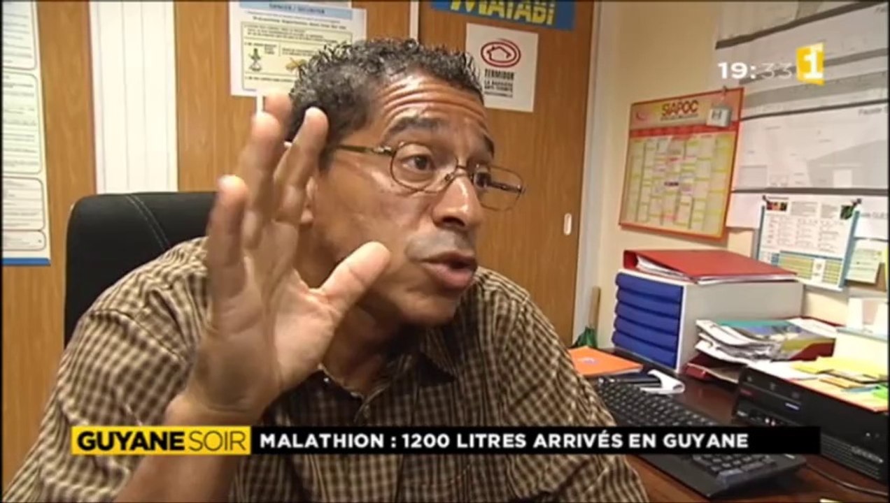 Arrivée malathion 1