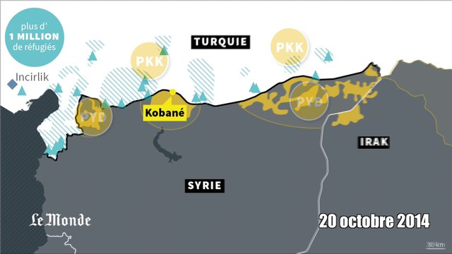 Kobané : pourquoi la Turquie n'intervient pas à sa frontière ?