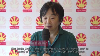 Izumi MATSUMOTO: interview at Japan Expo 15th Impact