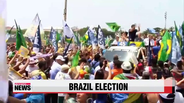 Brazil's Aecio Neves hits back ahead of presidential vote