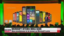 Microsoft drops Nokia name from smartphones