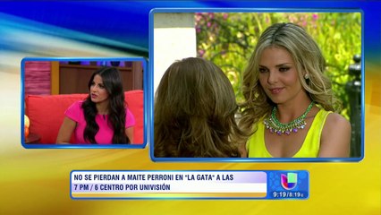 Maite Perroni esta muy agradecida con LG