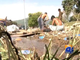 State of Constitution Avenue after PAT sit-in - Geo Reports - 23 Oct 2014