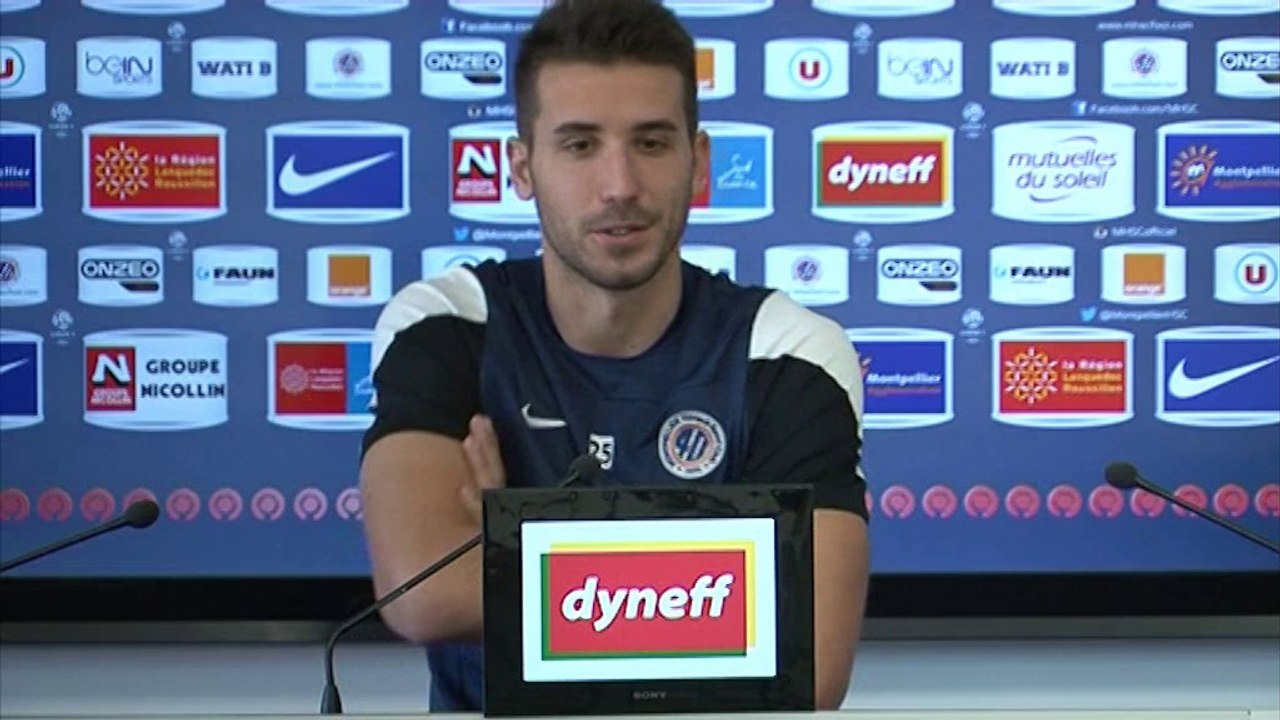 Mathieu Deplagne avant Reims vs MHSC (11ème journée L1)