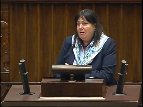 Poseł Ewa Wolak - Wystąpienie z dnia 22 pa�dziernika 2014 roku.