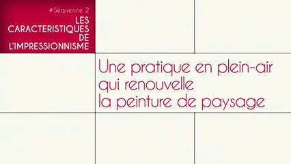 Plein air et peinture du paysage.