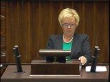 Poseł Izabela Katarzyna Mrzygłocka - Wystąpienie z dnia 22 pa�dziernika 2014 roku.
