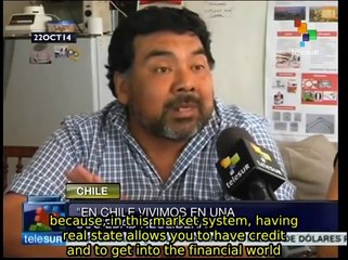 Chileans left homeless by 2010 earthquake occupy abandoned buildings