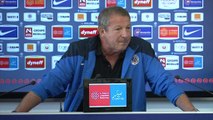 Conférence de presse : rolland courbis avant stade de reims vs mhsc (j23)