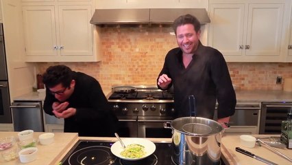 Hanging with Harris - Chef Scott Conant Blooper