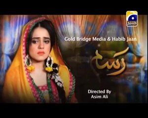 Rasam Episode 10 Full on Geo Tv - October 23