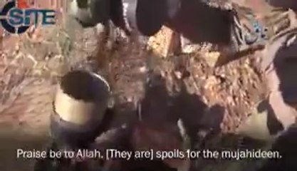 Islami State Captured the weapons.USA droped for Kurdish Fighters