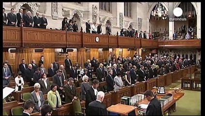 Canada : le parlement acclame le héros de la fusillade d'Ottawa