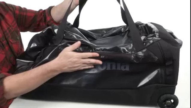 Patagonia Black Hole Wheeled Duffel 100L Andes Blue - youtube.com/watch?v=6vQMRtwfrUk Free Shipping BOTH Ways