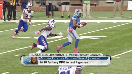 'NFL Fantasy Live': Week 8 Coaching Decisions