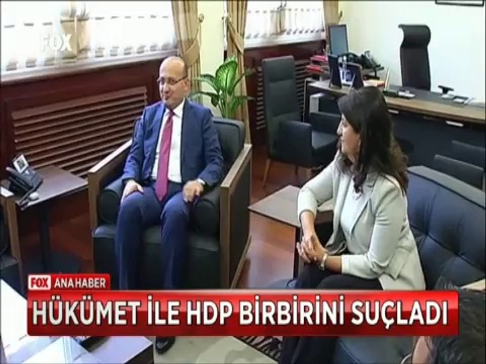 Çözüm süreci taraftarları birbirine girdi Hükümet ile HDP Birbirini suçladı