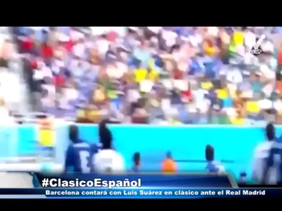Luis Suárez y su estreno con el Barcelona en el derby español